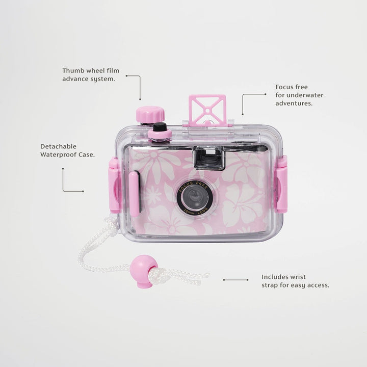 Sunnylife - Underwater Camera - Stole My Heart Pink Floral - Mabel & Fox