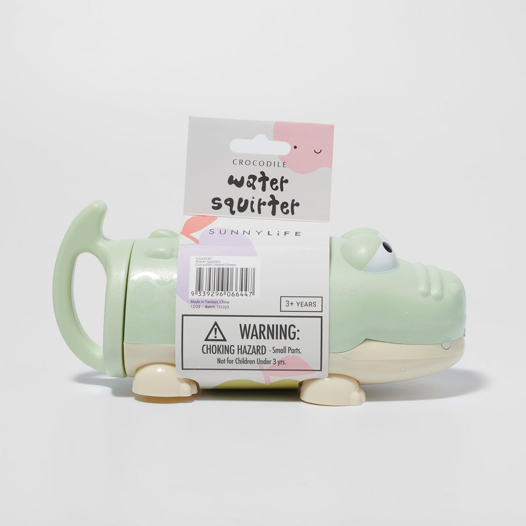 Sunnylife - Water Squirter - Crocodile - Pastel Green - Mabel & Fox