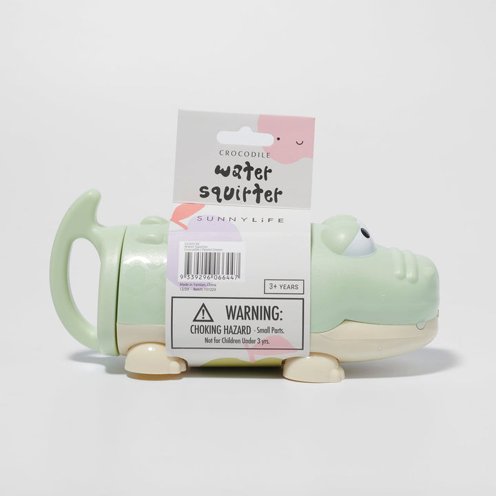 Sunnylife - Water Squirter - Crocodile - Pastel Green - Mabel & Fox