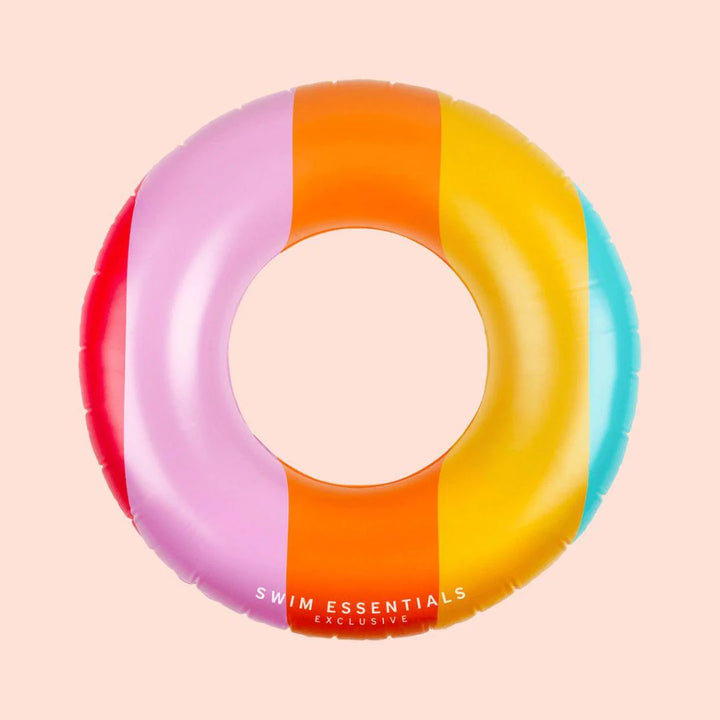 Swim Essentials - Swim Ring - Rainbow - 90cm