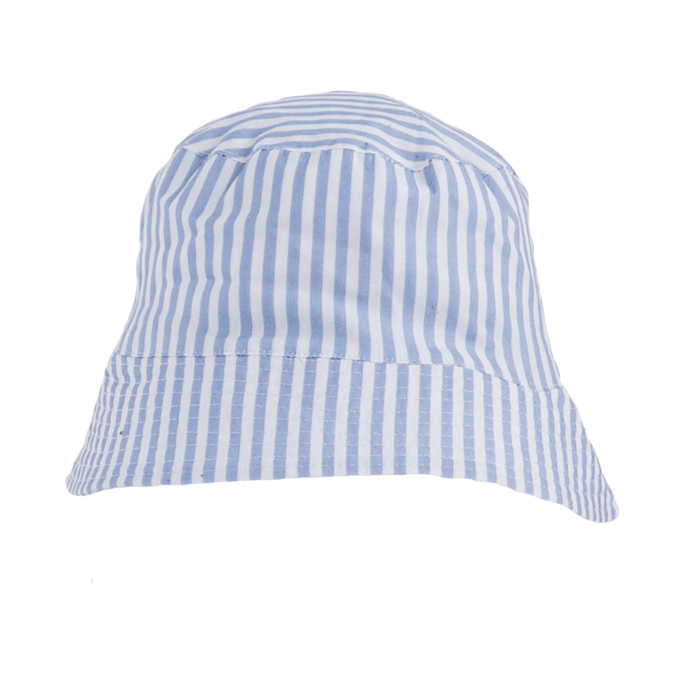 Swim Essentials - UV Sun Hat - Light Blue Stripe - Mabel & Fox