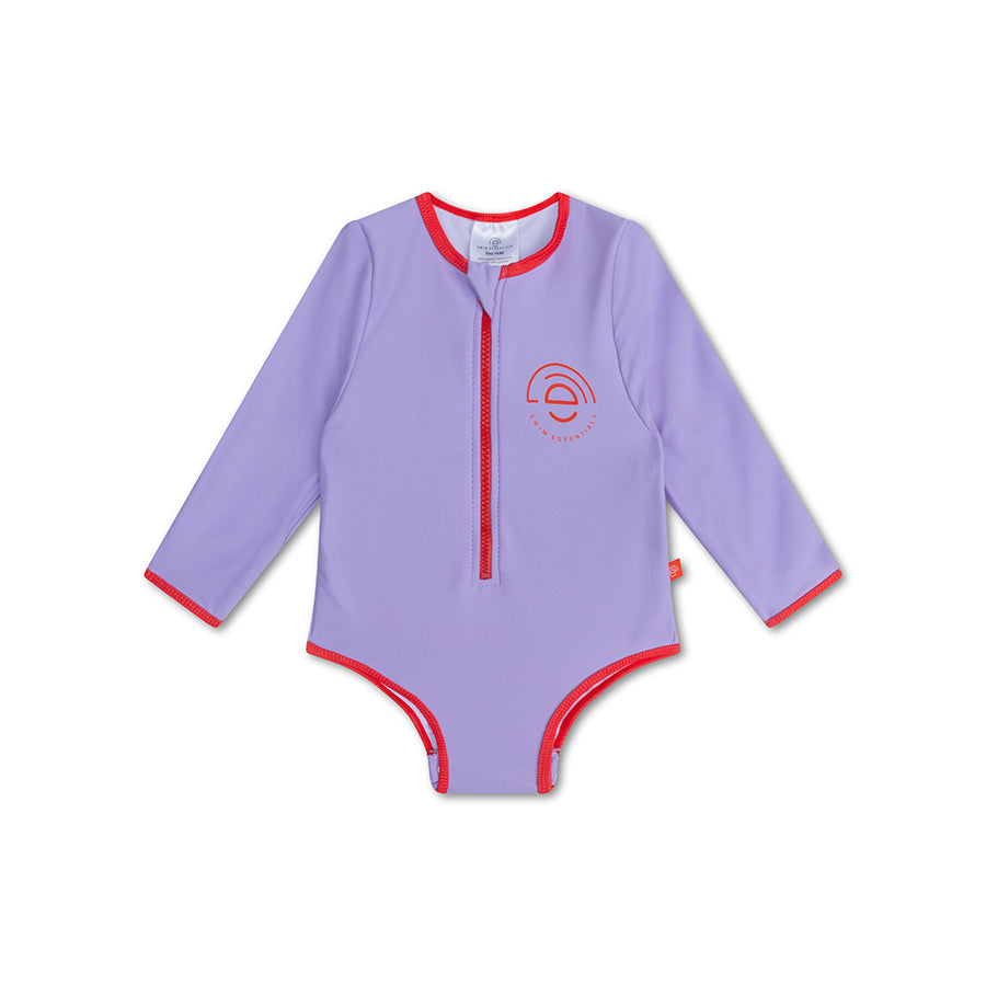 Swim Essentials - UV Swimsuit - Purple - Mabel & Fox