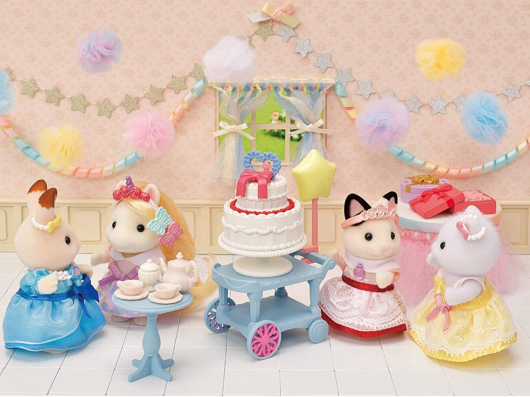 Sylvanian Families - Party Time Playset - Mabel & Fox