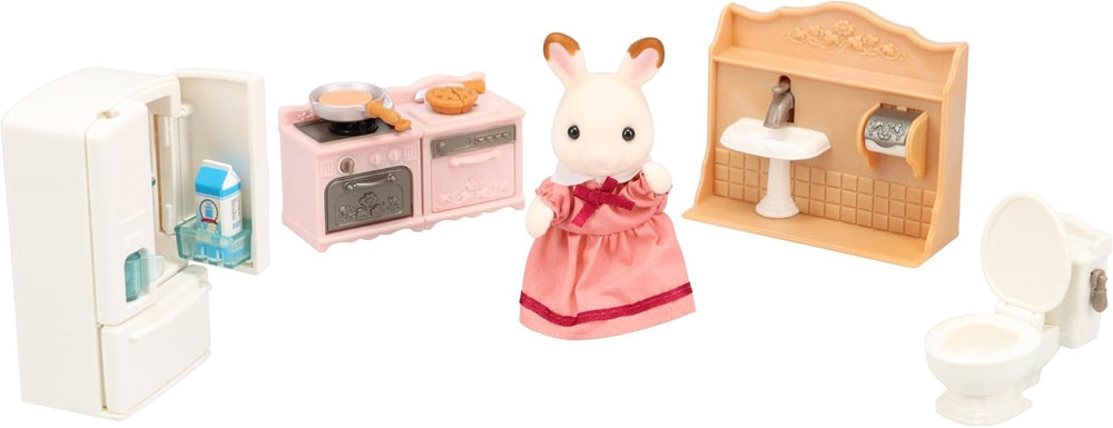 Sylvanian Families - Playful Starter Furniture Set - Mabel & Fox