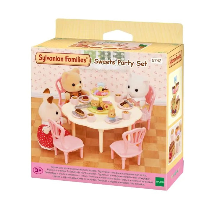 Sylvanian Families - Sweets Party Set - Mabel & Fox