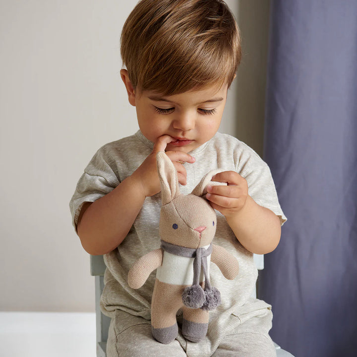 ThreadBear Designs - Bunny Gift Set - Taupe