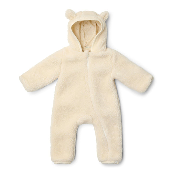 Little Dutch - Teddy One-Piece Suit - Off White