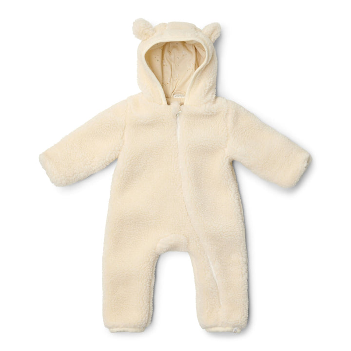 Little Dutch - Teddy One-Piece Suit - Off White