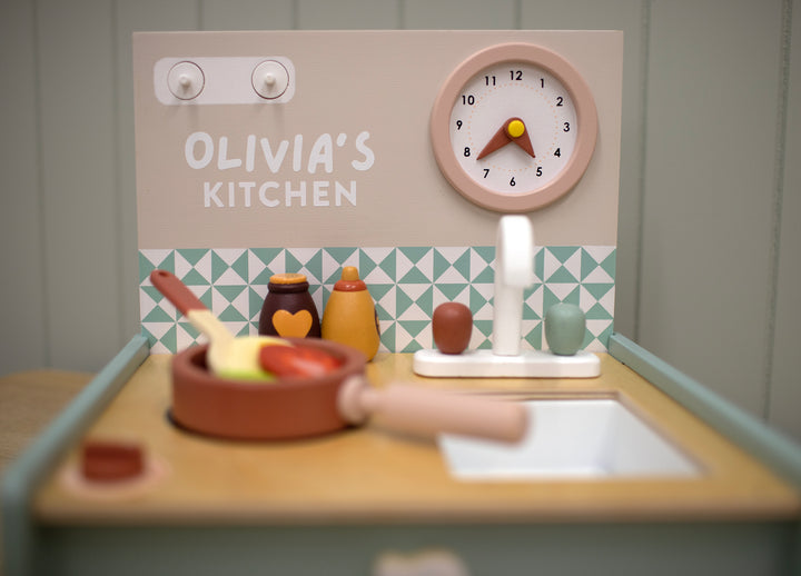 Tender Leaf Toys - Personalised Kitchenette - Mabel & Fox