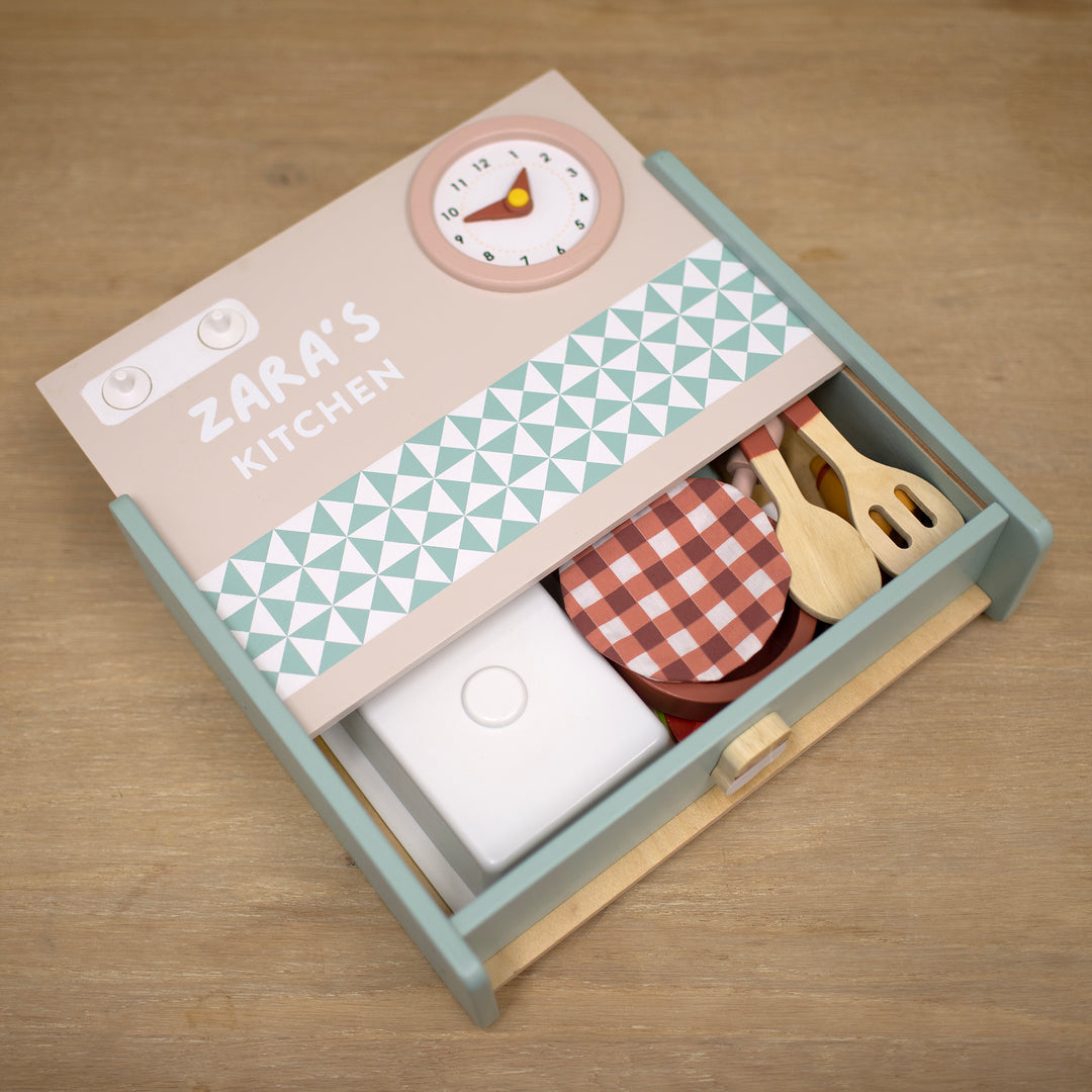 Tender Leaf Toys - Personalised Kitchenette - Mabel & Fox