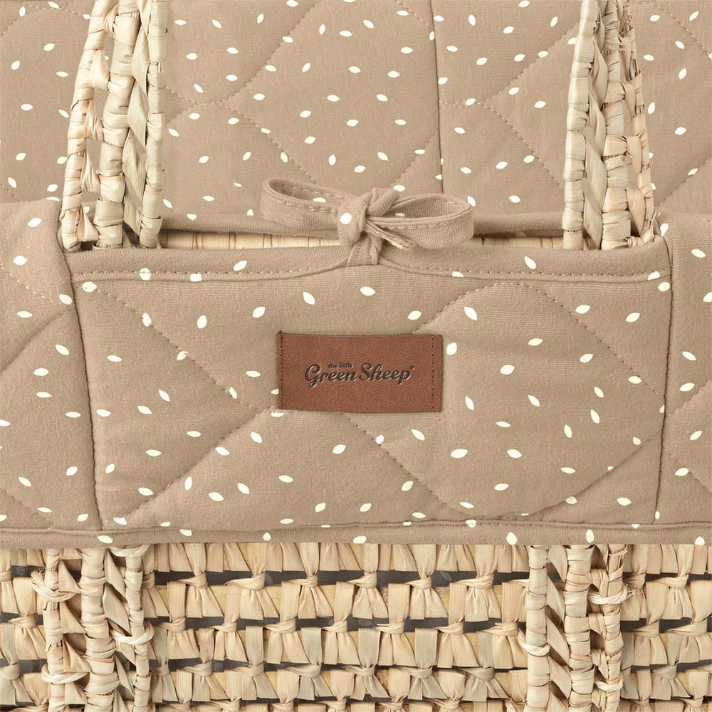 The Little Green Sheep - Moses Basket & Mattress Bundle - Mabel & Fox