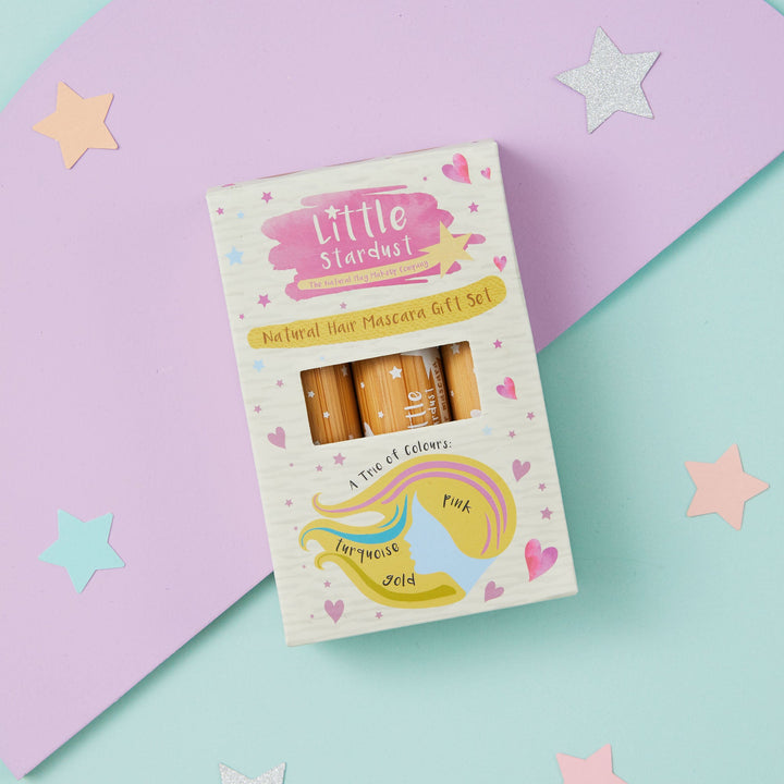 The Natural Play Makeup Company - Aloe Vera Hair Mascara Trio - Mabel & Fox