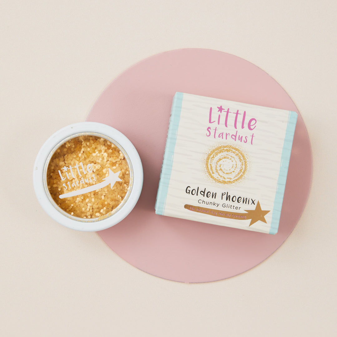 The Natural Play Makeup Company - Bioglitter - Golden Phoenix - Mabel & Fox