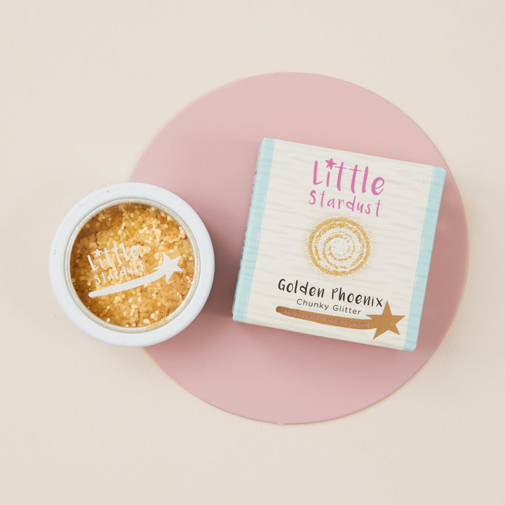 The Natural Play Makeup Company - Bioglitter - Golden Phoenix - Mabel & Fox