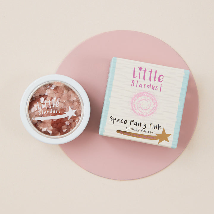 The Natural Play Makeup Company - Bioglitter - Space Fairy Pink - Mabel & Fox