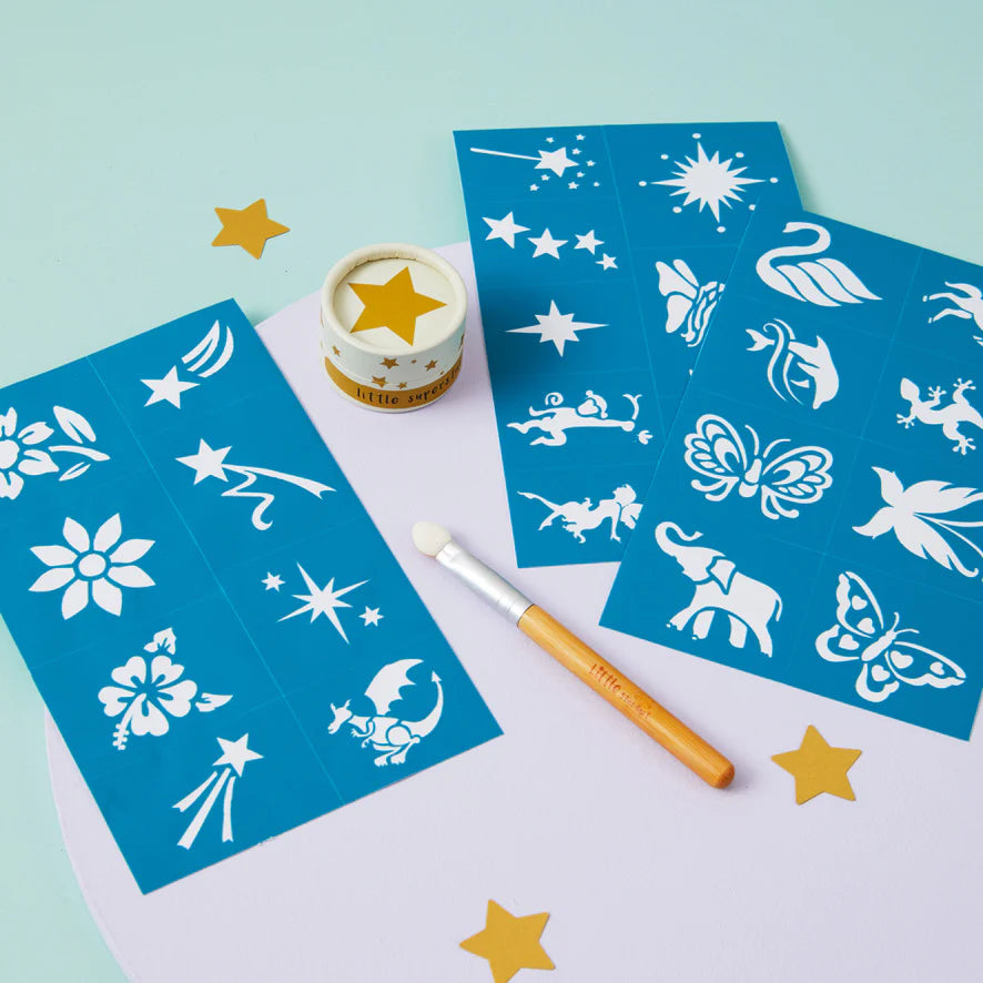 The Natural Play Makeup Company - Face & Body Stencils - Mabel & Fox