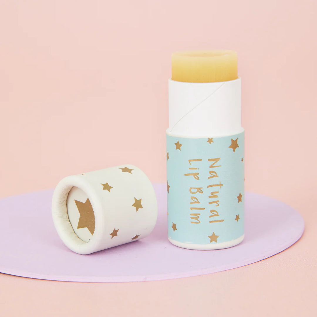 The Natural Play Makeup Company - Natural Vanilla Lip Balm - Mabel & Fox