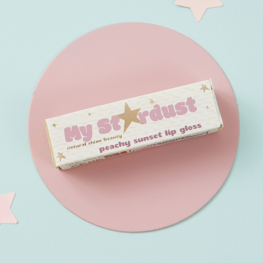 The Natural Play Makeup Company - Peachy Sunset Lip Gloss - Mabel & Fox