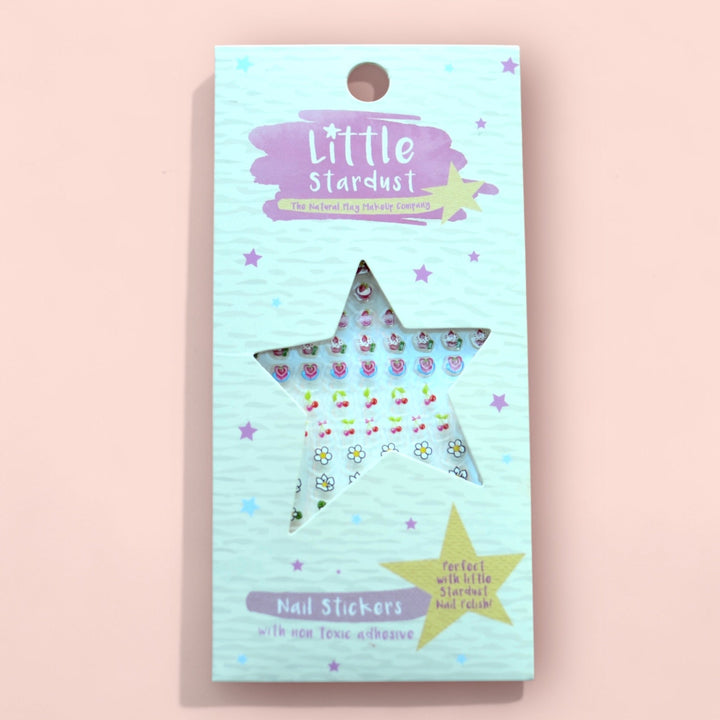 The Natural Play Makeup Company - Strawberry Cupcake Children's Nail Stickers - Mabel & Fox
