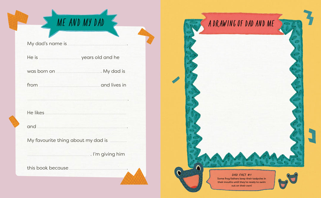 The World's Best Dad - Gifting Journal - Mabel & Fox