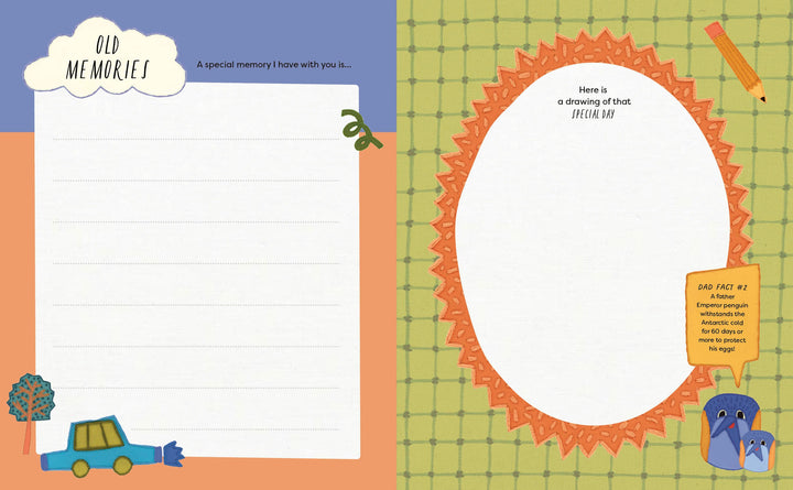 The World's Best Dad - Gifting Journal - Mabel & Fox