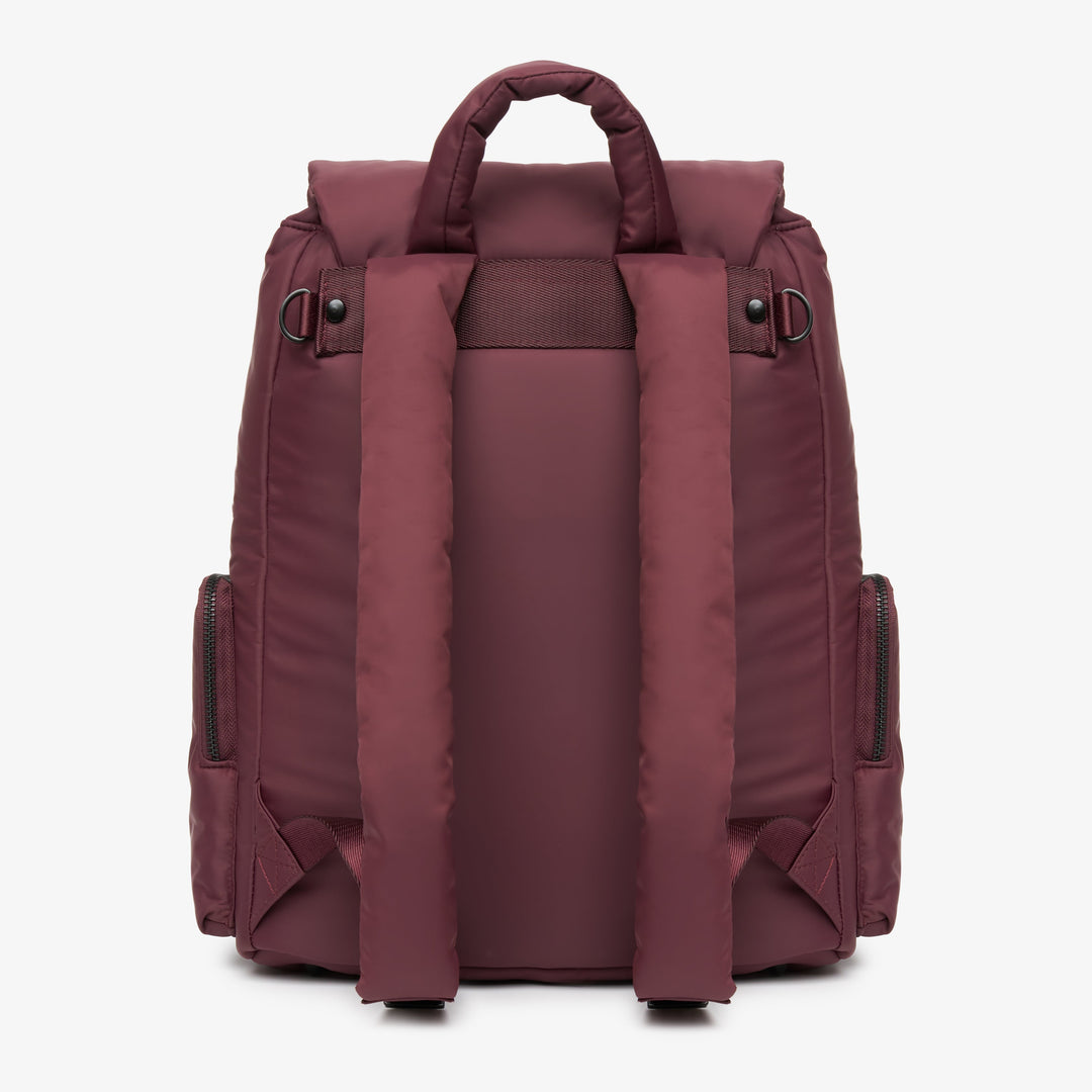 Tiba + Marl - Alto Changing Backpack - Burgundy - Mabel & Fox