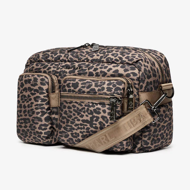 Tiba + Marl - Axel Organiser - Brown Tonal Leopard - Mabel & Fox