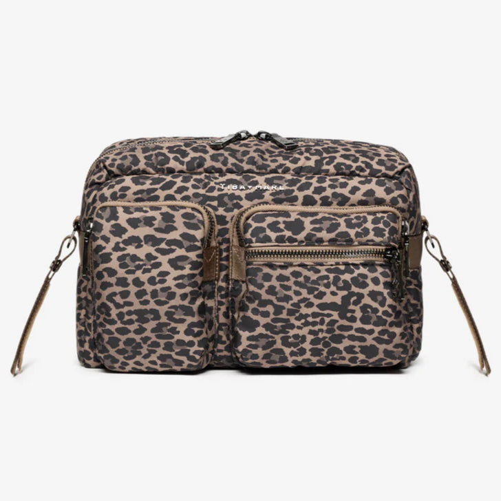 Tiba + Marl - Axel Organiser - Brown Tonal Leopard - Mabel & Fox