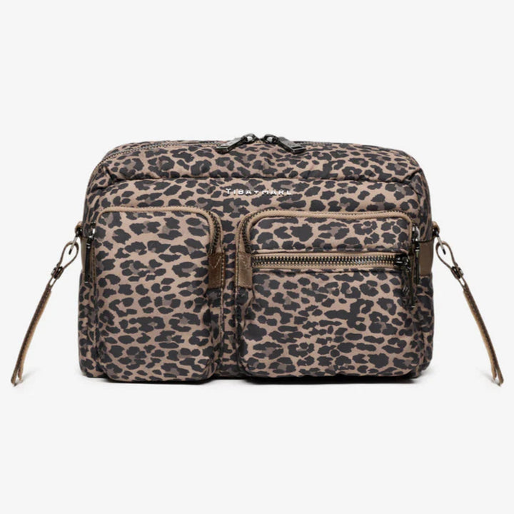 Tiba + Marl - Axel Organiser - Brown Tonal Leopard - Mabel & Fox