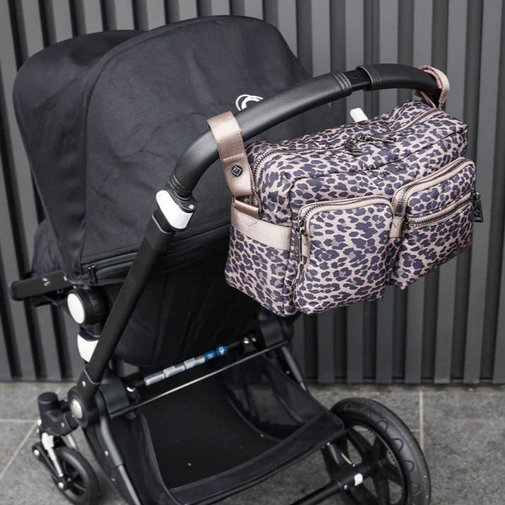 Tiba + Marl - Axel Organiser - Brown Tonal Leopard - Mabel & Fox