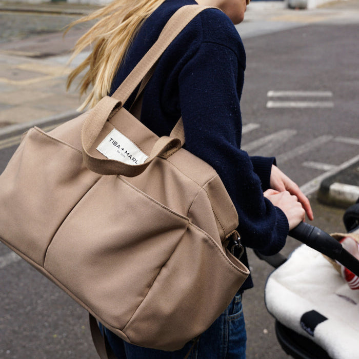 Tiba + Marl - Canvas Pocket Tote - Desert - Mabel & Fox