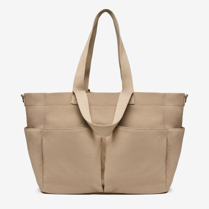 Tiba + Marl - Canvas Pocket Tote - Desert - Mabel & Fox