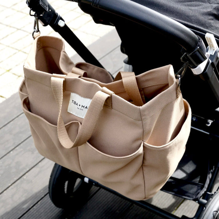 Tiba + Marl - Canvas Pocket Tote - Desert - Mabel & Fox