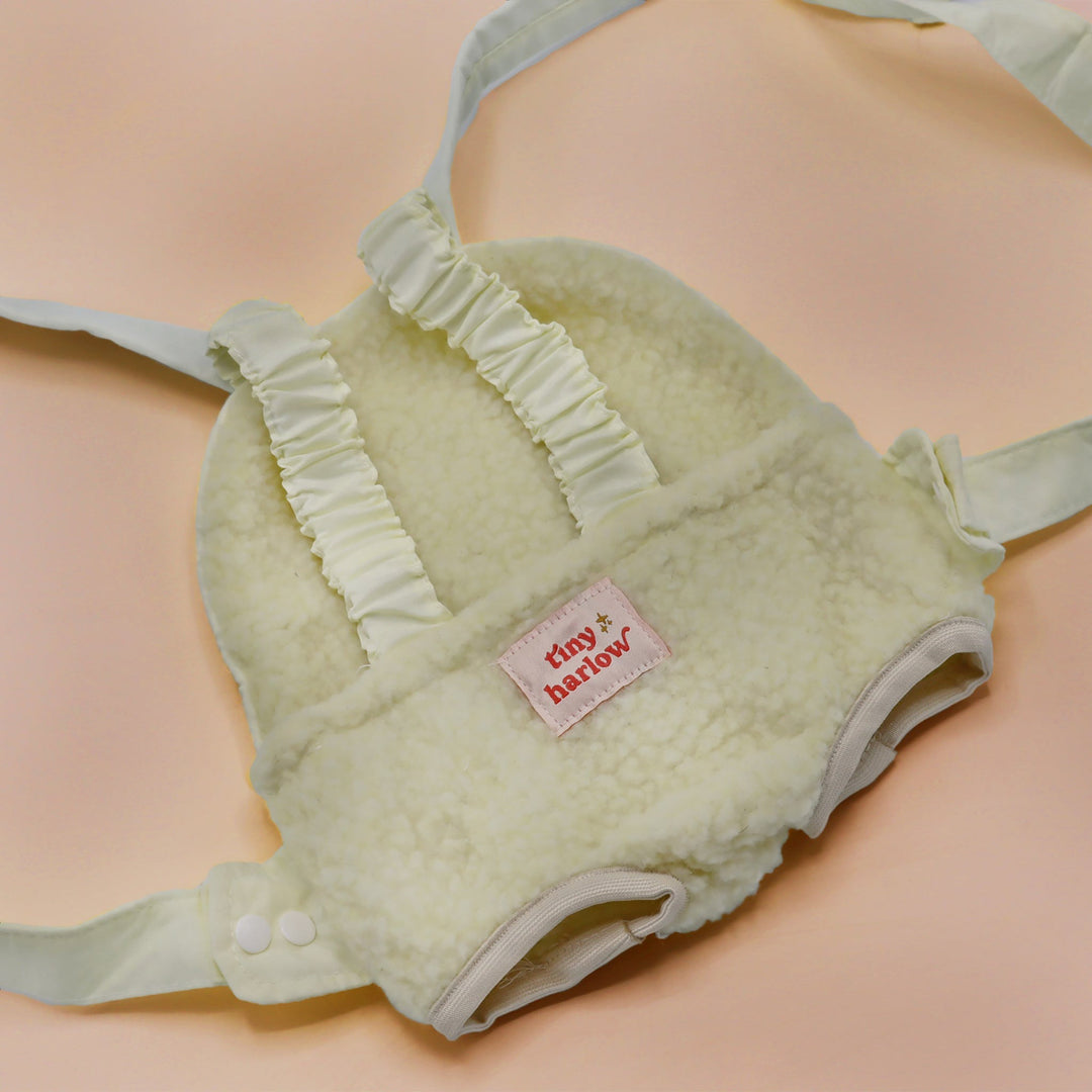 Tiny Harlow -  Baby Carrier - Sherpa - Mabel & Fox