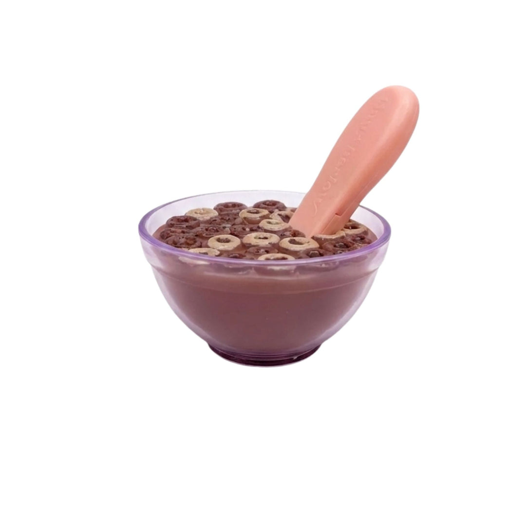 Tiny Harlow – Tiny Choco Loops Cereal Bowl - Mabel & Fox