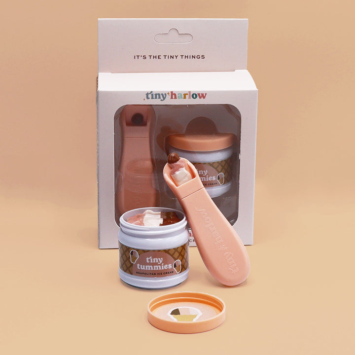 Tiny HarlowTiny TummiesNeapolitan Ice Cream - Mabel & Fox