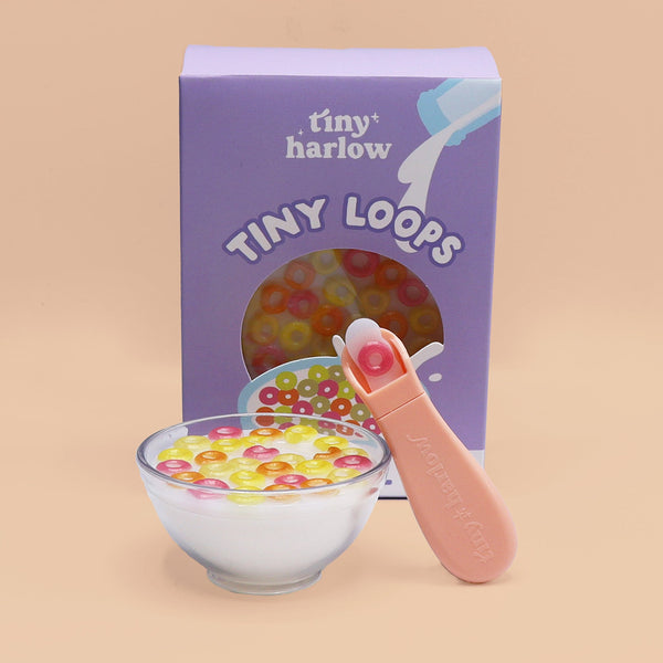 Tiny Harlow – Tiny Tummies – Tiny Loops Cereal Bowl - Mabel & Fox