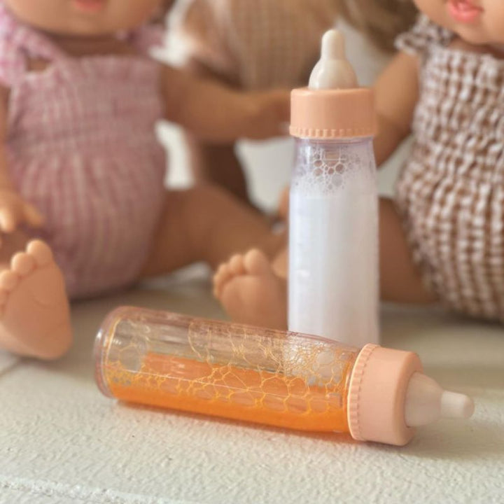 Tiny Harlow - Tiny Tummies - Magic Milk and Juice Bottle Set