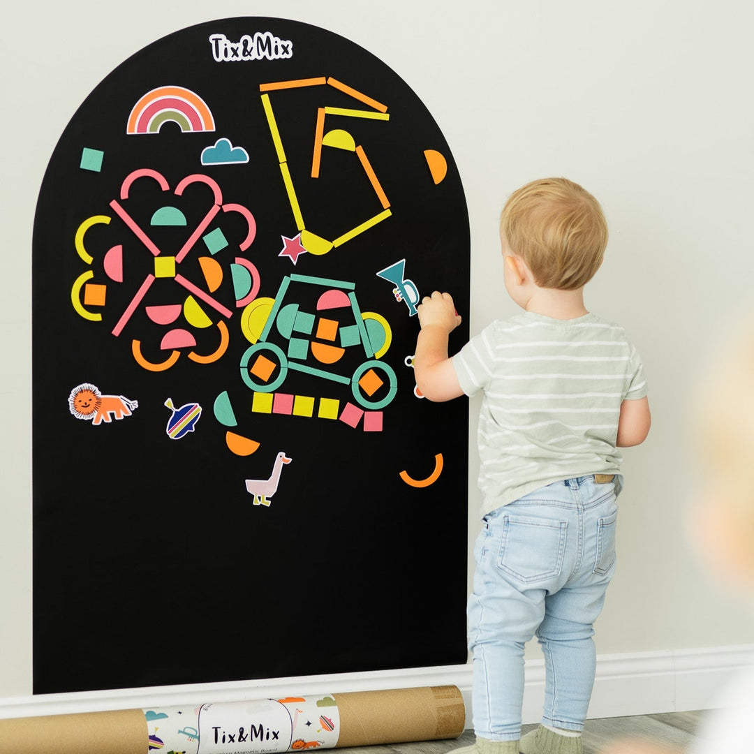 Tix & Mix - Magnetic Wall Decal - Black Mystery - Mabel & Fox