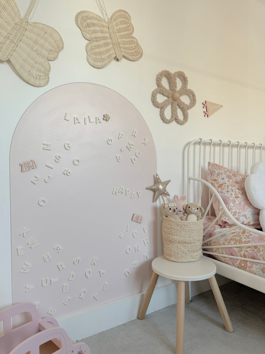 Tix & Mix - Magnetic Wall Decal - Pink Sweetness - Mabel & Fox