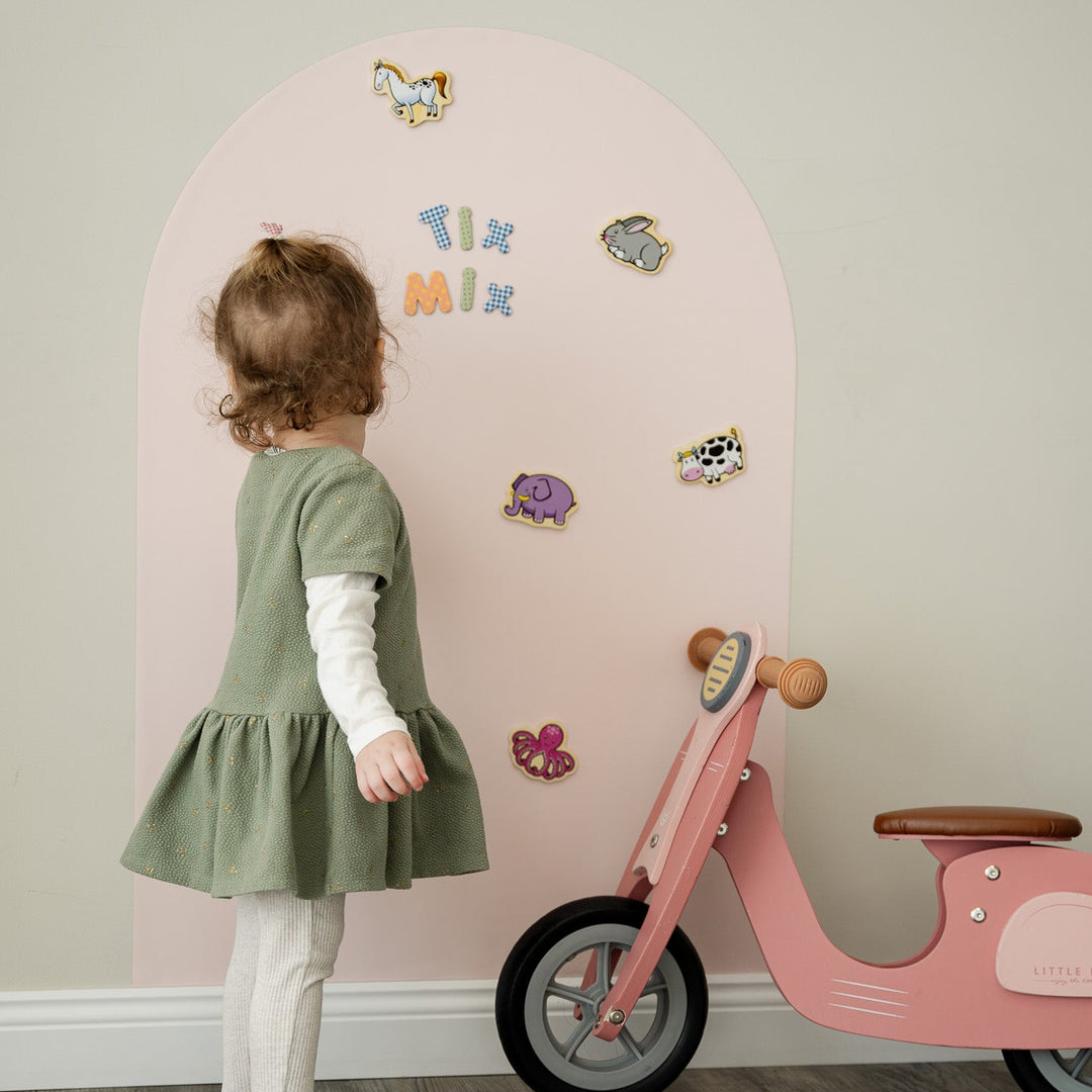 Tix & Mix - Magnetic Wall Decal - Pink Sweetness - Mabel & Fox