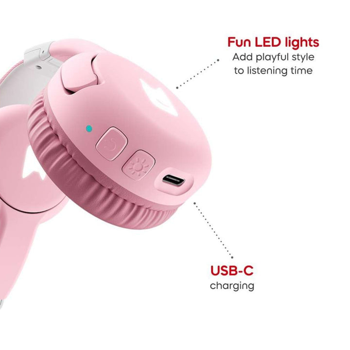 Tonies – Bluetooth Headphones – Cloud Pink - Mabel & Fox