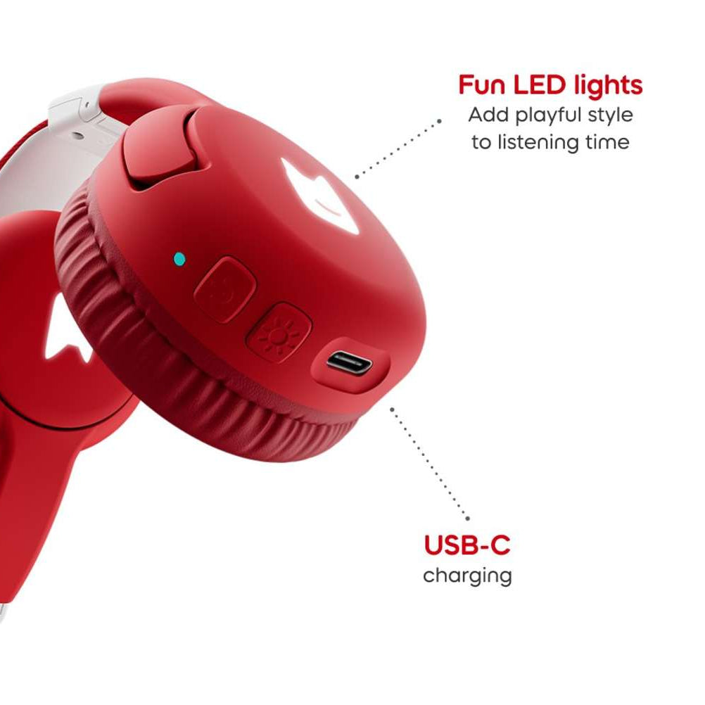 Tonies – Bluetooth Headphones – Sunset Red - Mabel & Fox