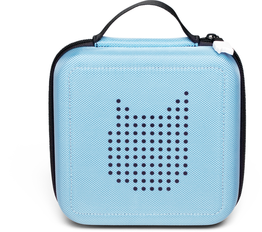Tonies - Carrier Case - Light Blue - Mabel & Fox