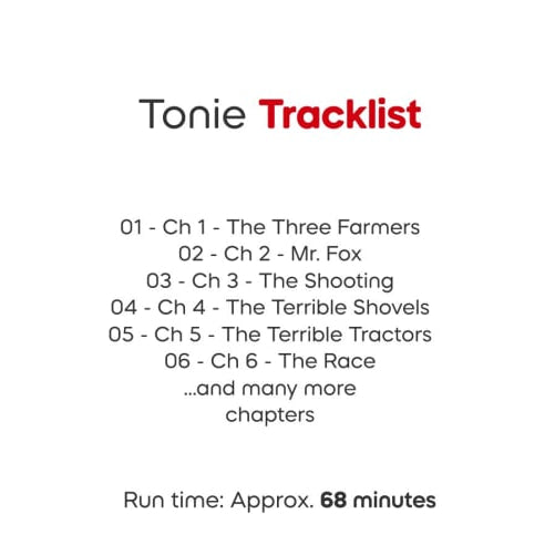 Tonies - Roald Dahl - Fantastic Mr Fox - Mabel & Fox