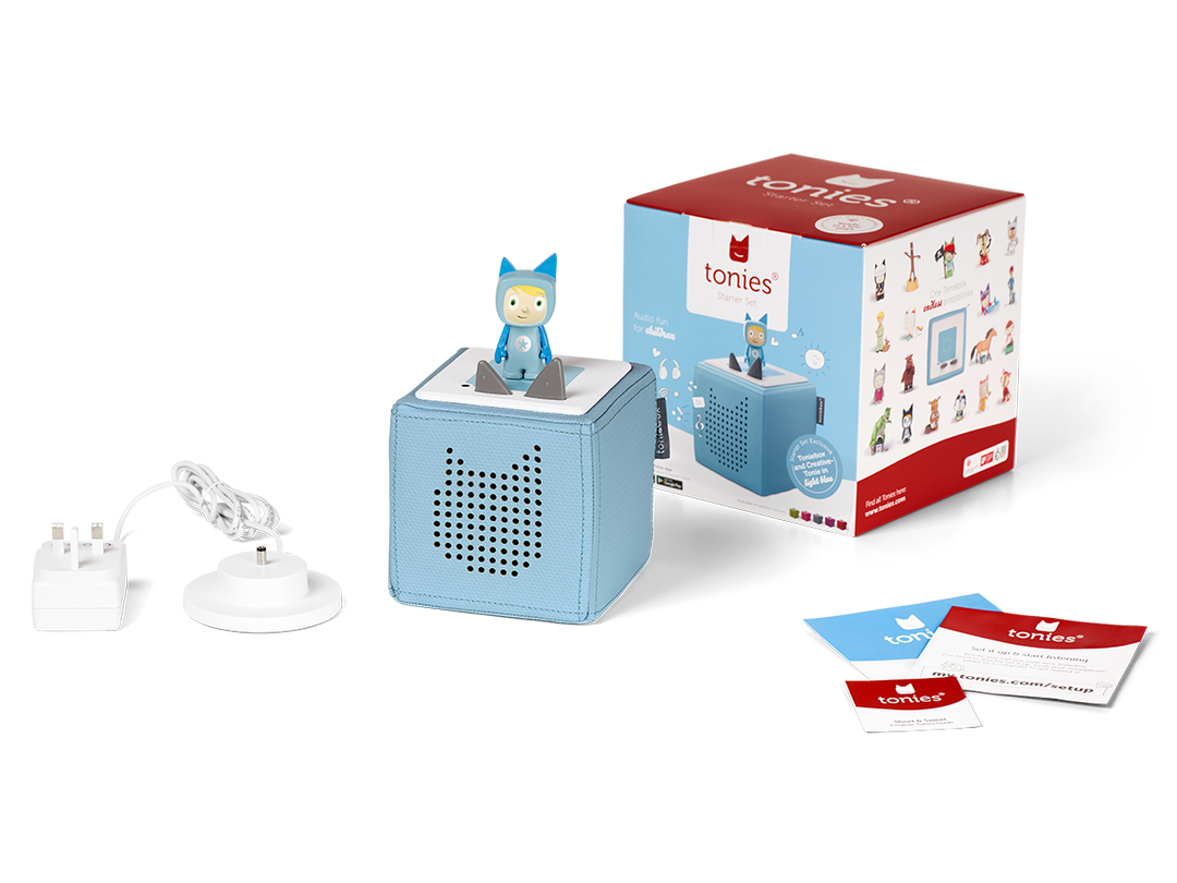 Tonies - Starter Set - Light Blue - Mabel & Fox