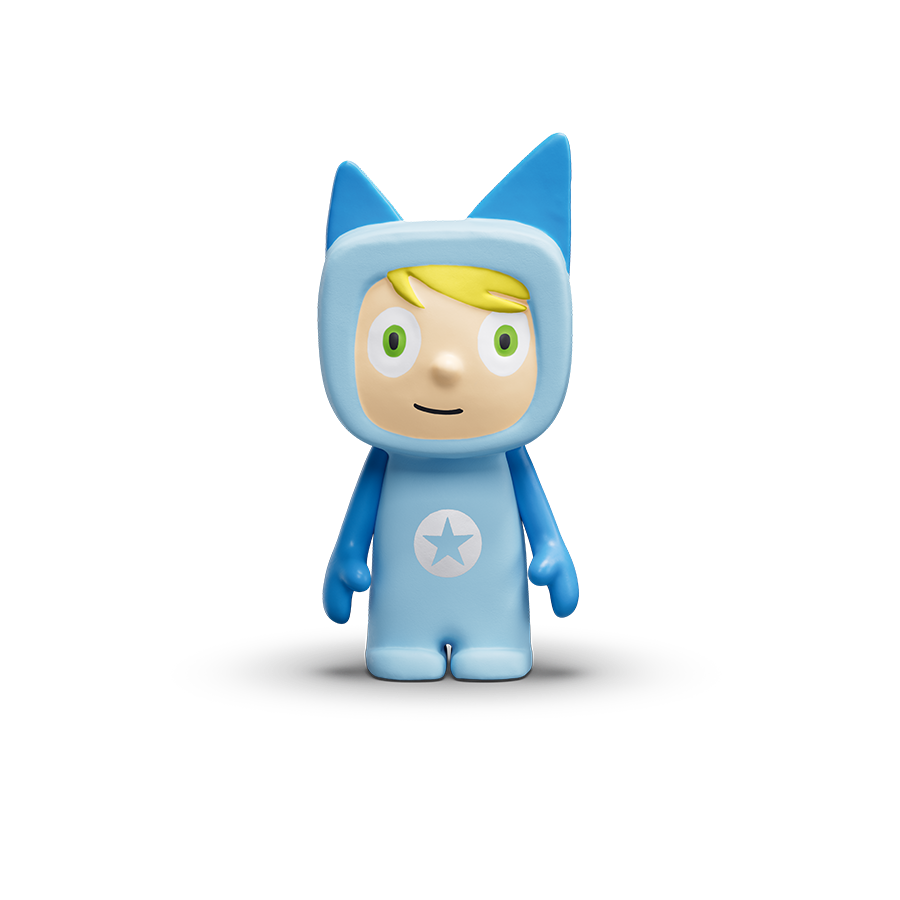 Tonies - Starter Set - Light Blue - Mabel & Fox