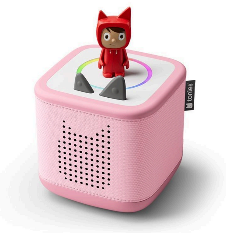 Tonies - Toniebox 2 - Cloud Pink Starter Set with Creative Rubie - Mabel & Fox