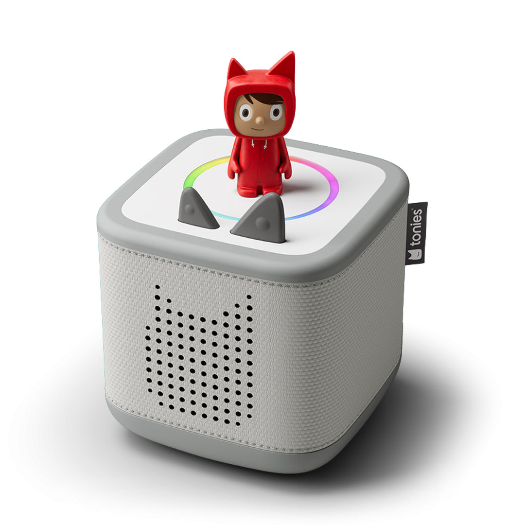 Tonies - Toniebox 2 - Moon Grey Starter Set with Creative Rubie - Mabel & Fox