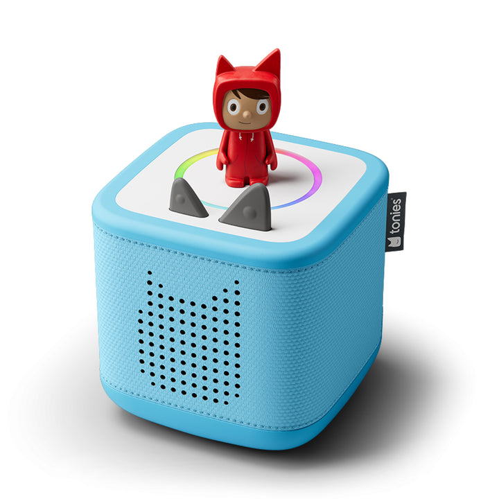 Tonies - Toniebox 2 - Sky Blue Starter Set with Creative Rubie - Mabel & Fox